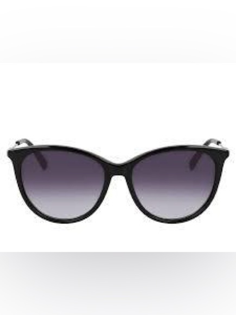 Longchamp LO648S 010 Black Cat Eye Gradient Sunglasses 55-17 EUC